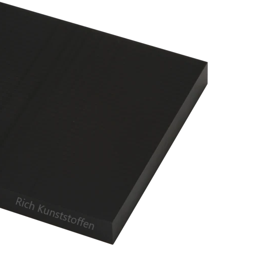 POM plaat zwart 12mm dik | 1000 x 500 mm