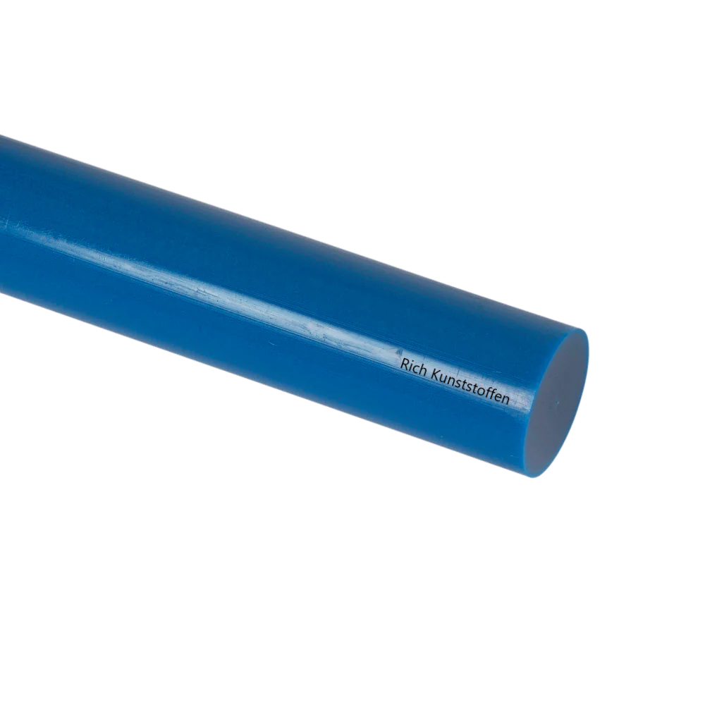 Hmpe 1000 Staf blauw Ø 100 | lengte 1000 mm