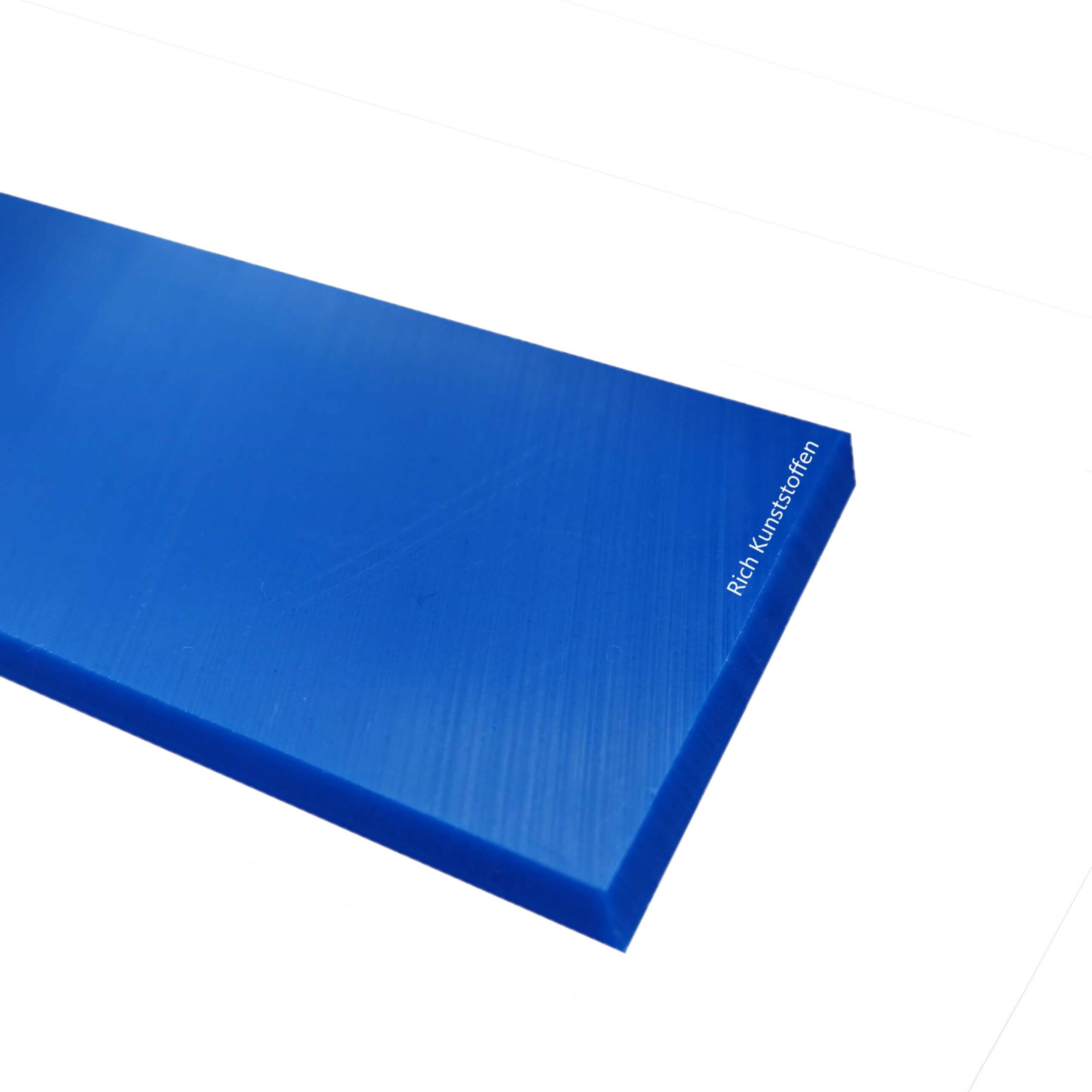 Hmpe 500 plaat blauw 15 mm dik gevlakt | 2000 x 1000 mm