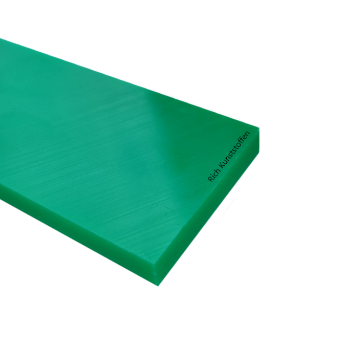Hmpe 1000 plaat groen 40 mm dik reg gevlakt | 2000 x 1000 mm