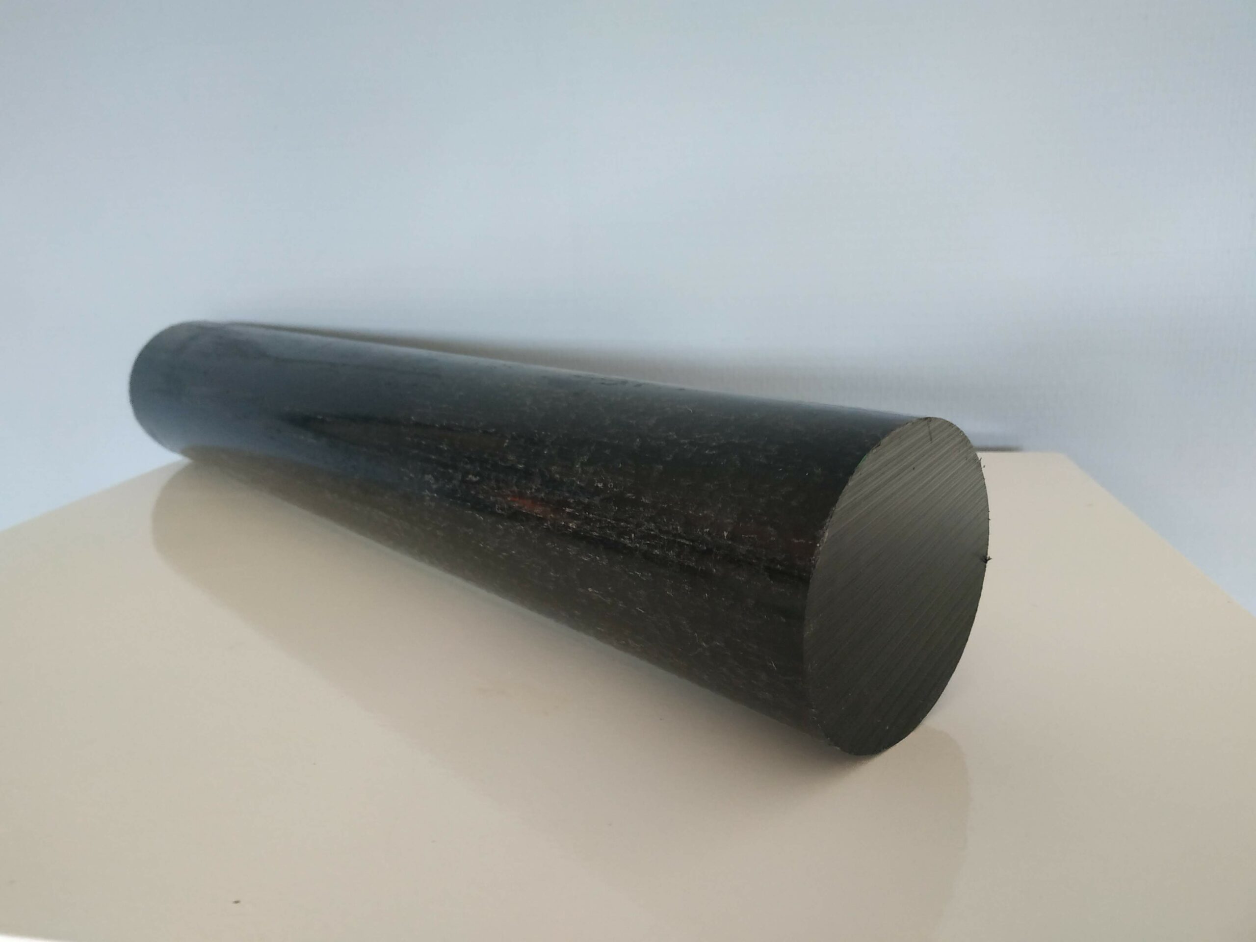 POM C staf zwart Ø 80mm | lengte 250 mm OUTLET.