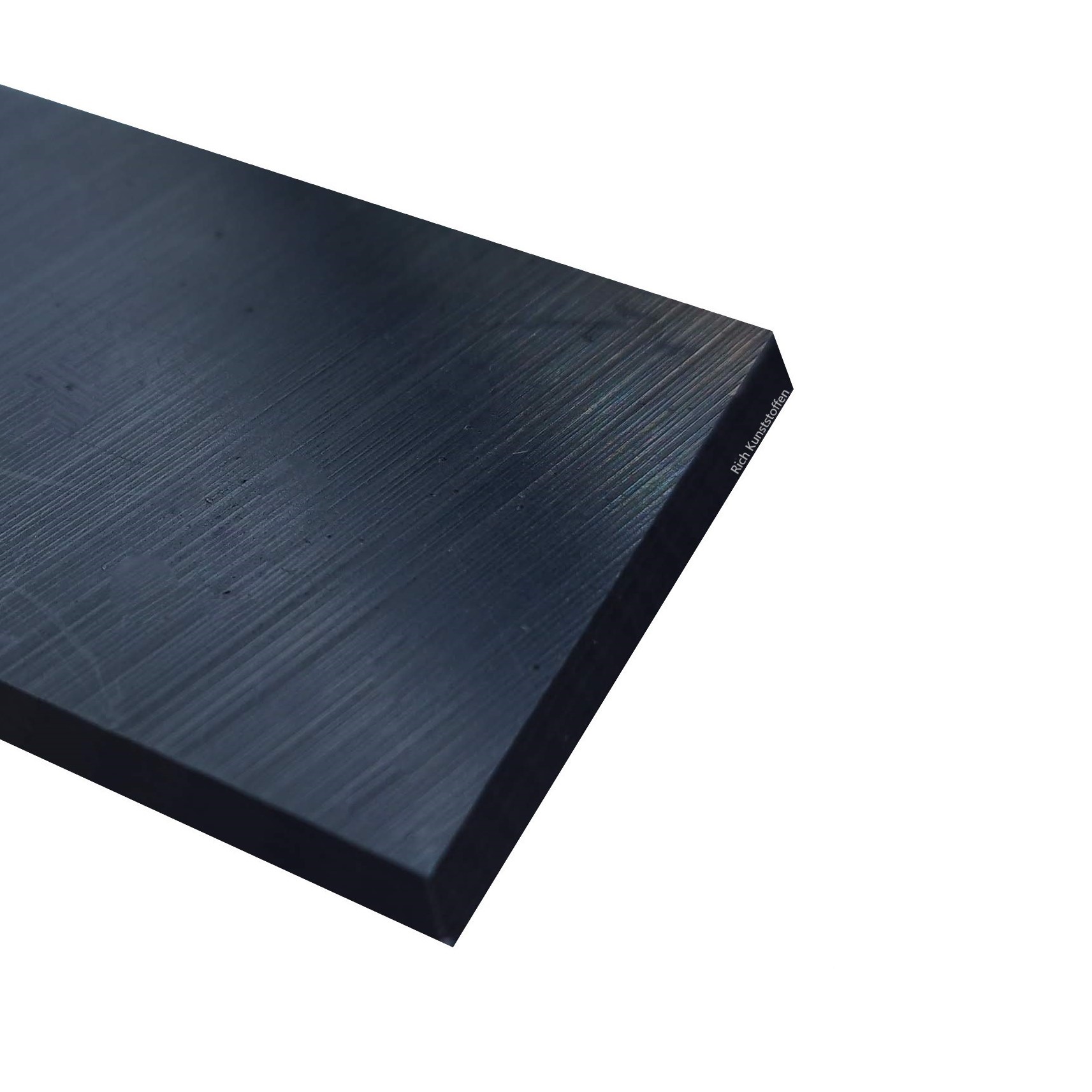Hmpe 1000 plaat zwart 15 mm dik gevlakt reg. | 2000 x 1000 mm