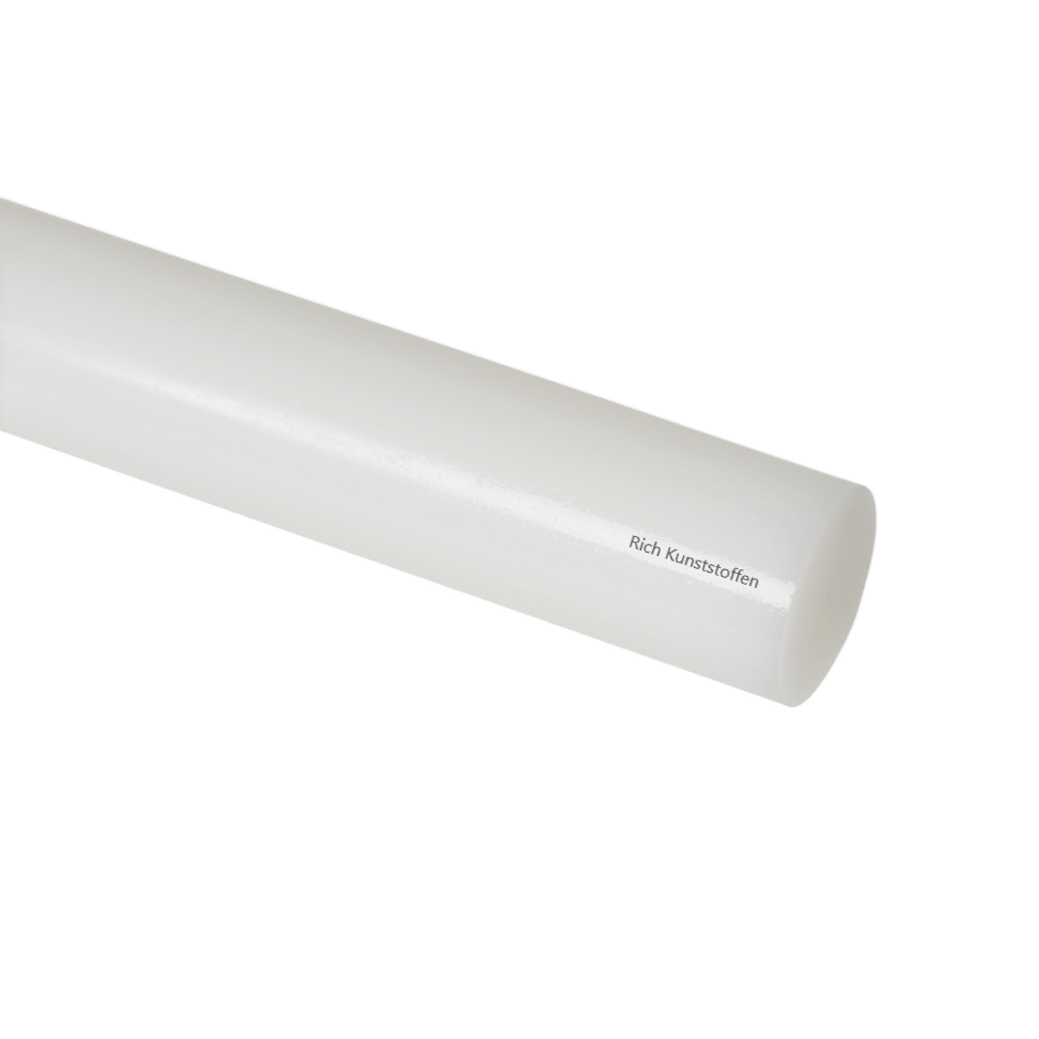 POM-C staf naturel Ø 160 mm | lengte 250 / 500 / 750 / 1000 mm